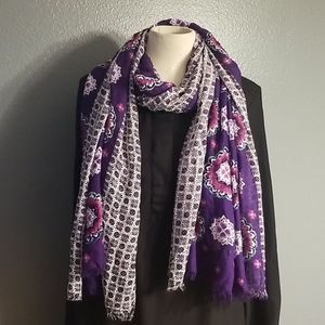Vera Bradley Soft Fringe large Scarf